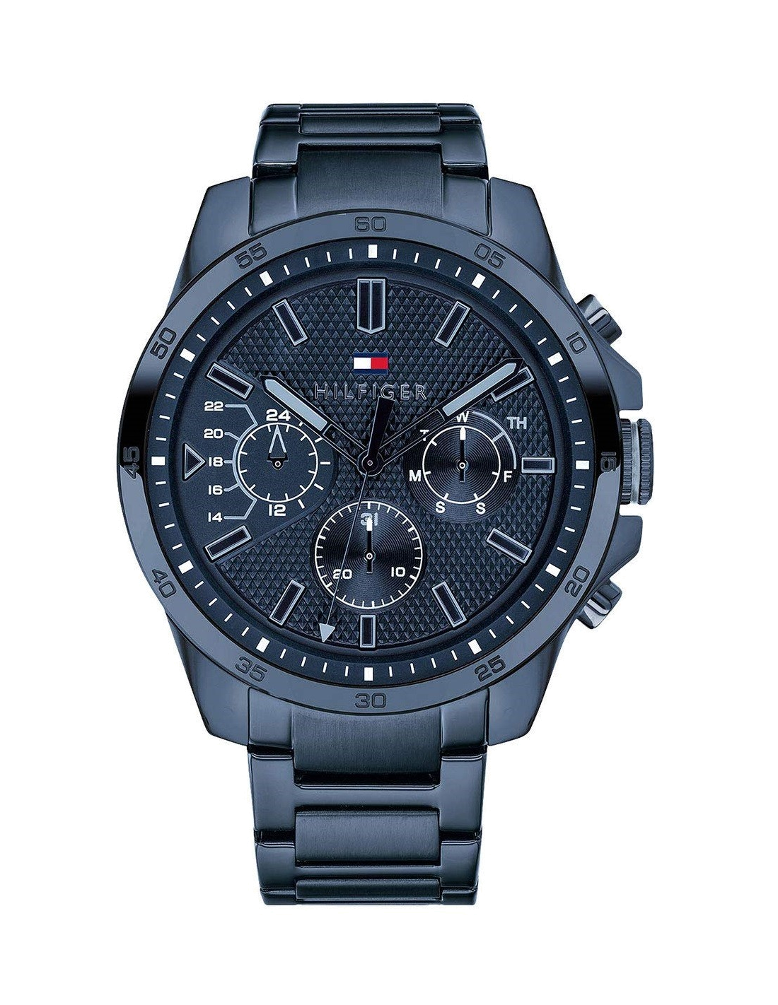 Montre Homme Tommy Hilfiger Decker 1791560 en acier bleu