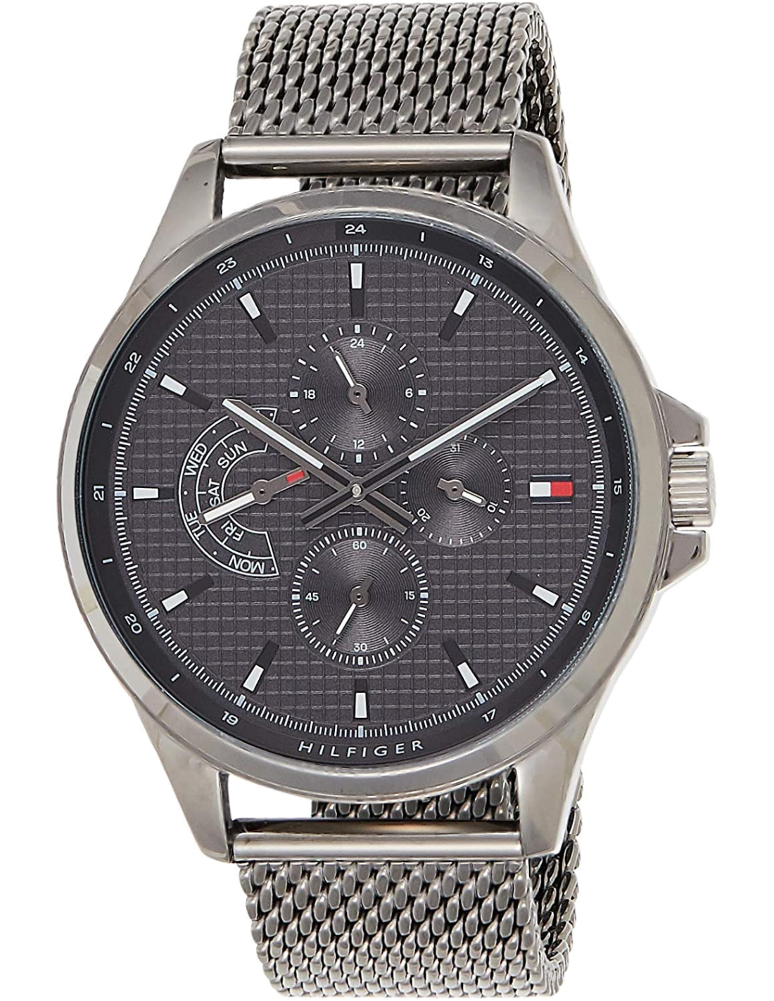 Montre Homme Tommy Hilfiger 1791613 bracelet maille milanaise