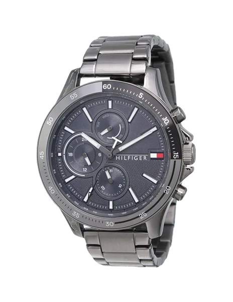 Montre Tommy Hilfiger 1791719 Bank Cadran Bleu et Bracelet Acier