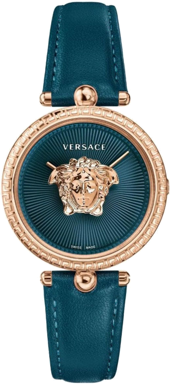 Montre Versace VECQ00318 Palazzo Empire Swiss Made bracelet en cuir vert