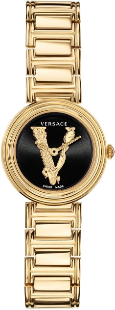 Montre Versace VET300121 Virtus Mini en Acier Inoxydable Poli