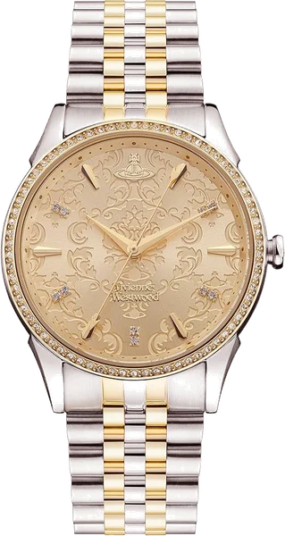 Montre Vivienne Westwood The Wallace VV208CPSG bracelet bicolore acier