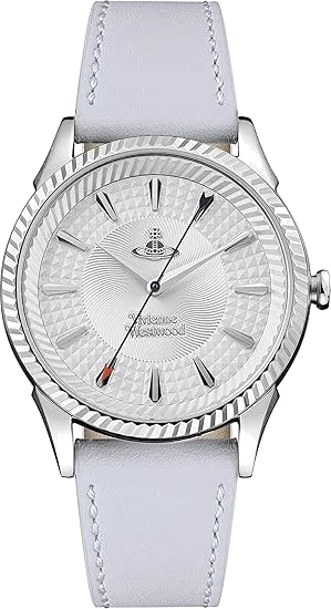 Montres Femme Vivienne Westwood Seymour VV240SLLC bracelet en cuir cadran blanc