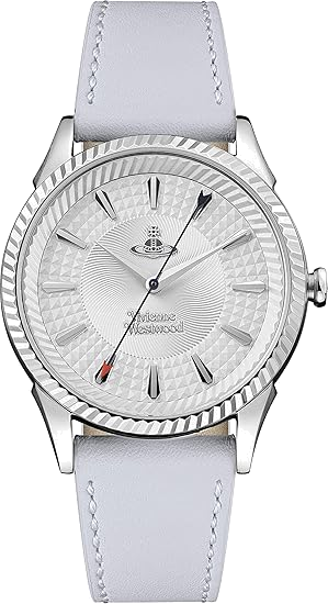 Montres Femme Vivienne Westwood Seymour VV240SLLC bracelet en cuir cadran blanc